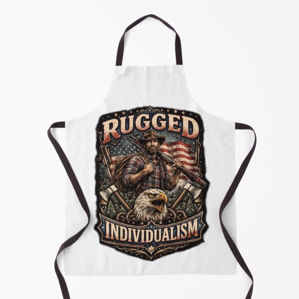 Item preview, Rugged Individualism with Eagle designed and sold by MelHer.