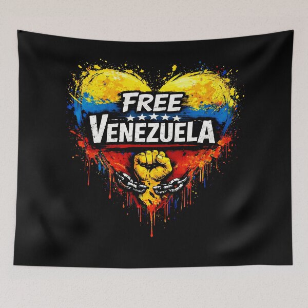 Item preview, Venezuela Libre 2026 Free Venezuela designed and sold by Starry Night Creative Art.