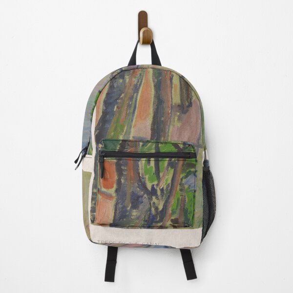 Item preview, Edvard Munch Canal Landscape Expressionism Poster designed and sold by LaFabricaArt.