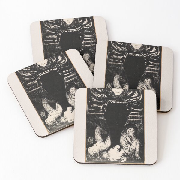 Item preview, Edvard Munch The Urn Expressionism Poster designed and sold by LaFabricaArt.