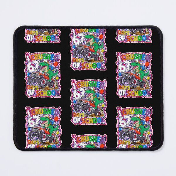 Item preview, I Crushed 67 Days Of School designed and sold by WoodburyLake.