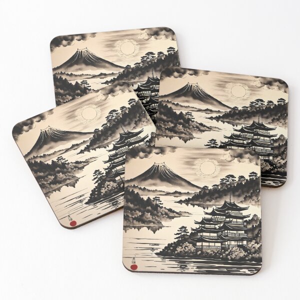 Item preview, Japan Ink Isles designed and sold by ArtHistoryPrint.