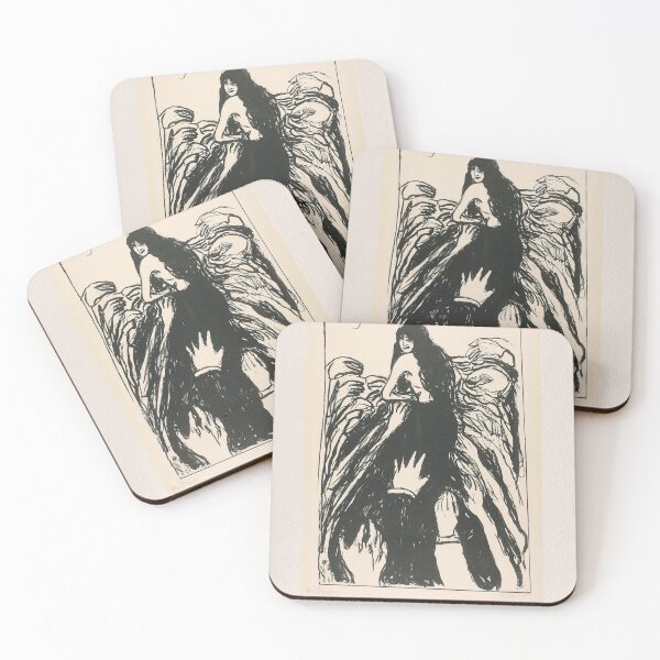 Item preview, Edvard Munch The Hands Expressionism Poster designed and sold by LaFabricaArt.