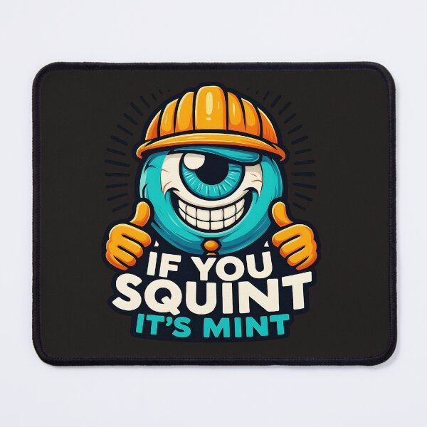 Item preview, If You Squint Its Mint - Trade Humor designed and sold by CarpenterSays.