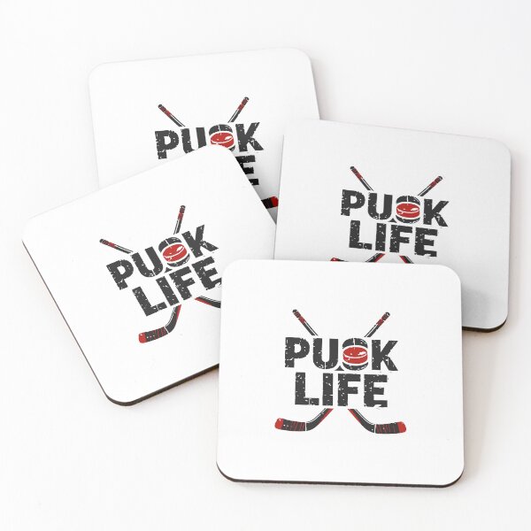 Item preview, Puck Life | Hockey Sticks Winter Sports Tee designed and sold by RedStreamStudio.