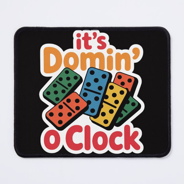 Item preview, It's Domin o Clock Domino Game Player Dominoes designed and sold by jewellmeyers.