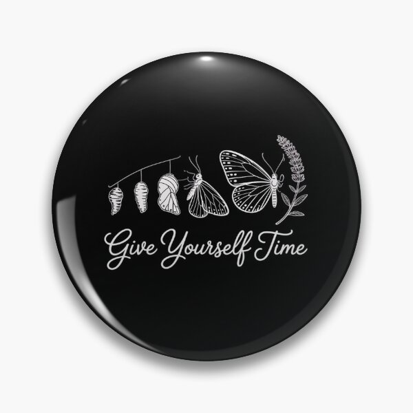 Item preview, Inspirational Give Yourself Time Butterfly designed and sold by traceydowns.