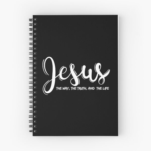 Item preview, Jesus - The Way, The Truth, and The Life - White Typography designed and sold by MoriaStore.