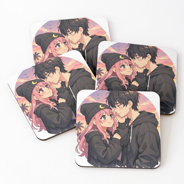 Item preview, Anime Couple Cozy Love designed and sold by Amr Siam.