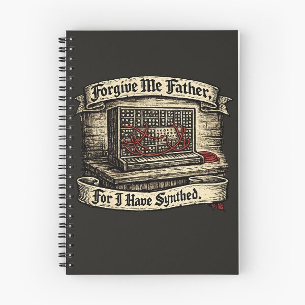 Item preview, Forgive Me Father, For I Have Synthed designed and sold by peaknerd.