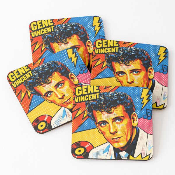 Item preview, Gene Vincent pop art style designed and sold by Bobby-Bucks.
