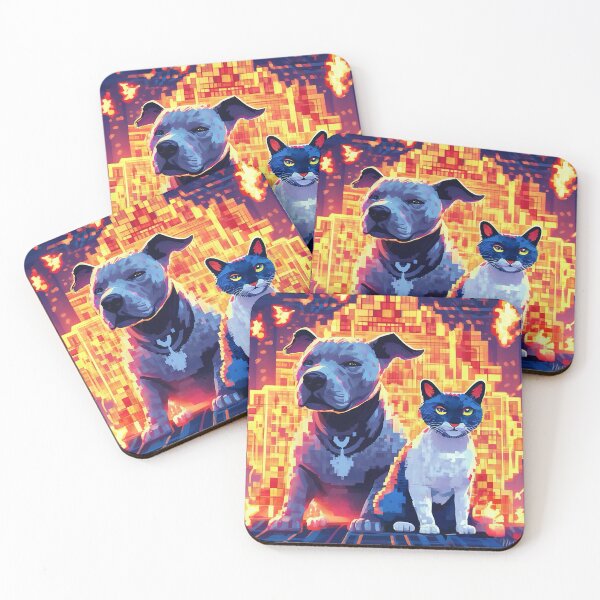 Item preview, Pixel Guardians of Neon City designed and sold by Nox Studios.