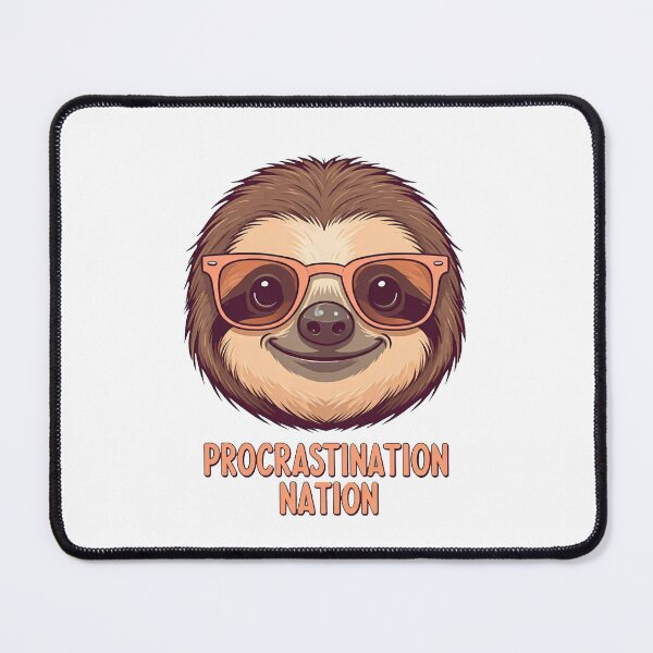 Item preview, Procrastination Nation - Cute Sloth with Sunglasses designed and sold by ys96.