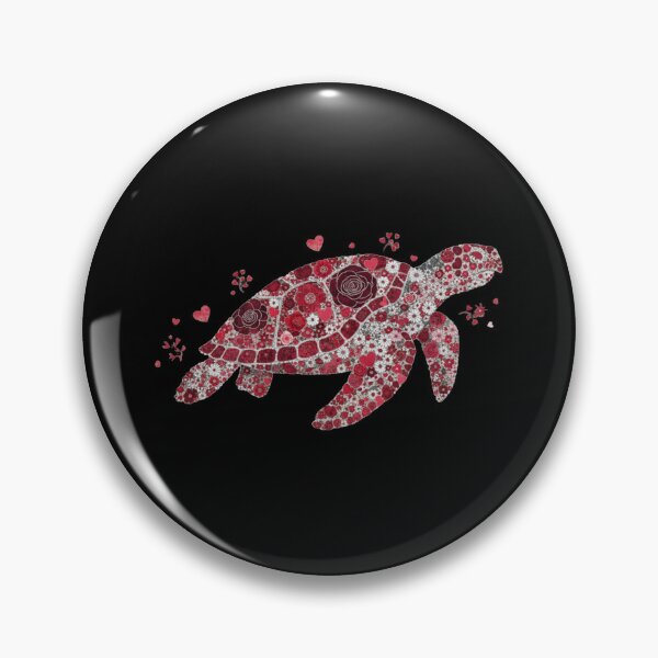 Item preview, Floral Sea Turtle Coastal Decor Ocean Lover designed and sold by salmzouriart.
