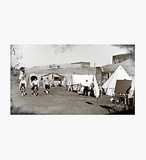 Colonial Scots Encampment Photographic Print