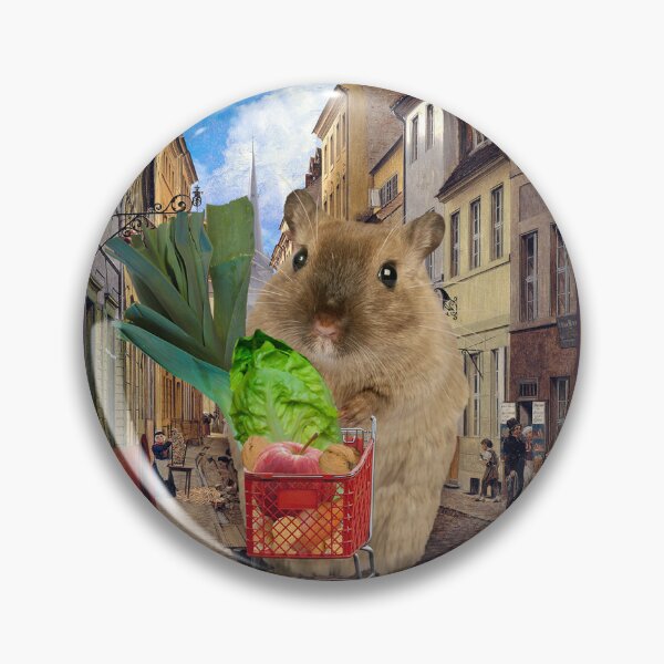 Item preview, Hamsterkäufe! Hamster Panic Buying designed and sold by GrayHareCards.