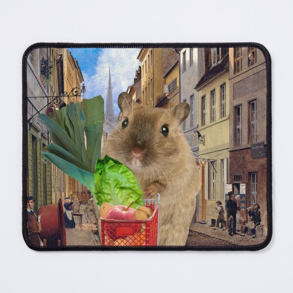 Item preview, Hamsterkäufe! Hamster Panic Buying designed and sold by GrayHareCards.