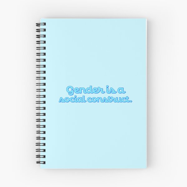 Item preview, Gender Is a Social Construct - Blue designed and sold by sillyjess.