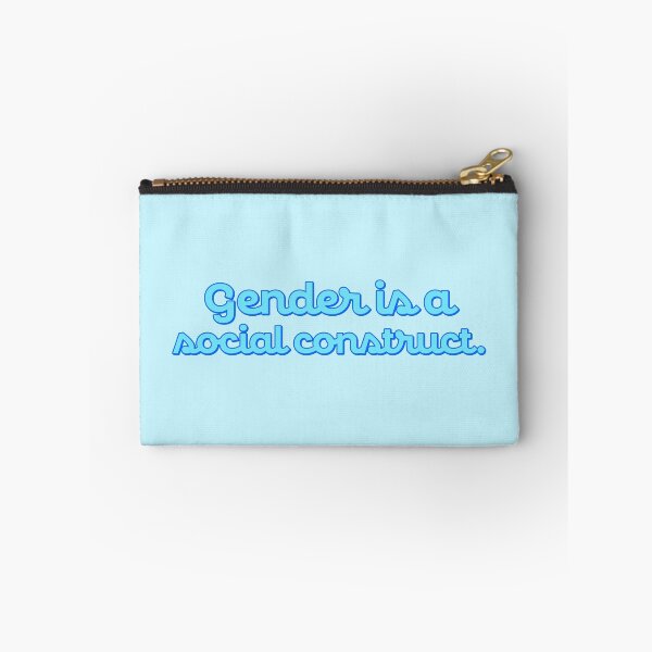 Item preview, Gender Is a Social Construct - Blue designed and sold by sillyjess.