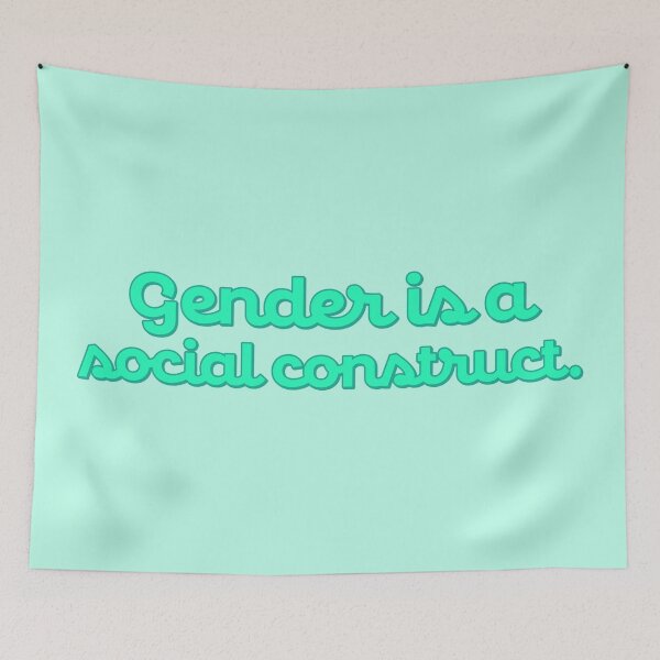 Item preview, Gender Is a Social Construct - Jade designed and sold by sillyjess.