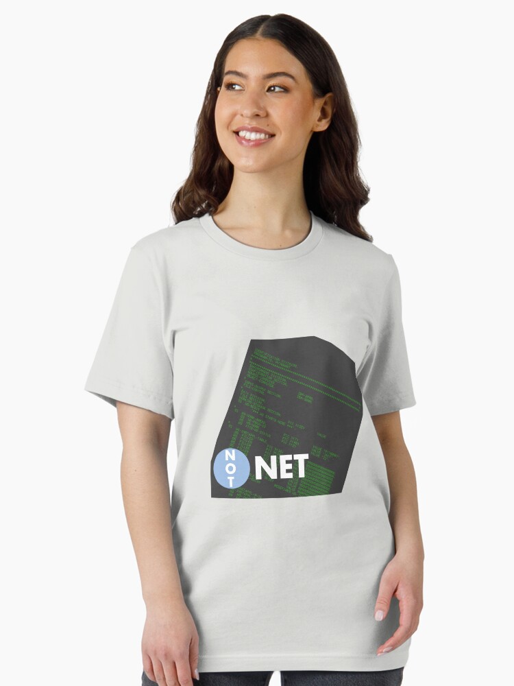 Thumbnail 2 of 7, Essential T-Shirt, Not Dot Net designed and sold by geekcasuals.