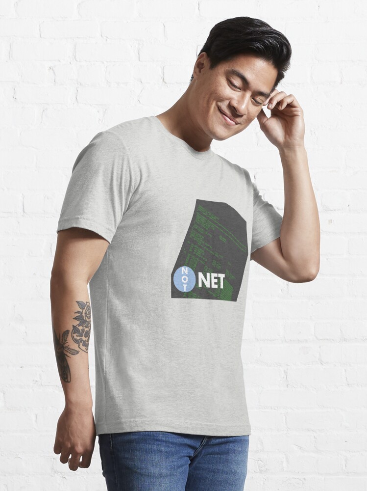 Alternate view of Not Dot Net Essential T-Shirt