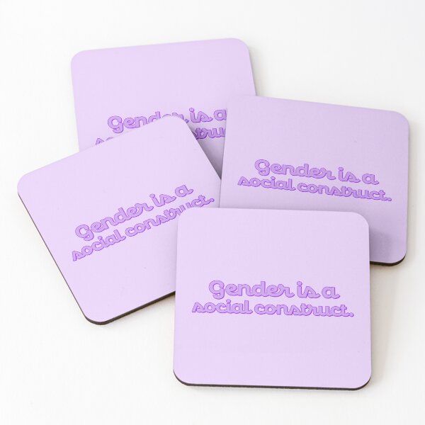 Item preview, Gender Is a Social Construct - Lilac designed and sold by sillyjess.