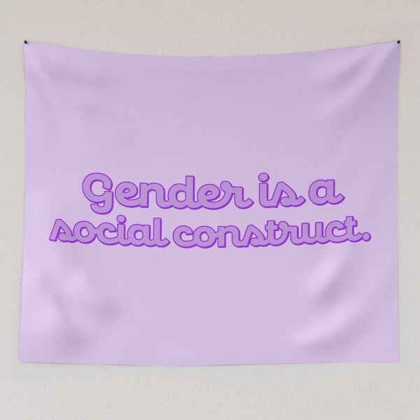 Item preview, Gender Is a Social Construct - Lilac designed and sold by sillyjess.