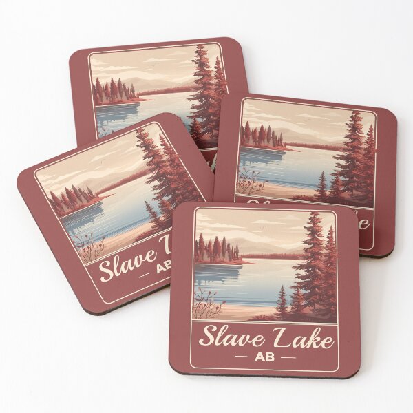 Item preview, Slave Lake Alberta Canada Travel Slave Lake AB Scenic Water & Forest Western Canada Nature Landscape Canadian Outdoors designed and sold by meganohm.