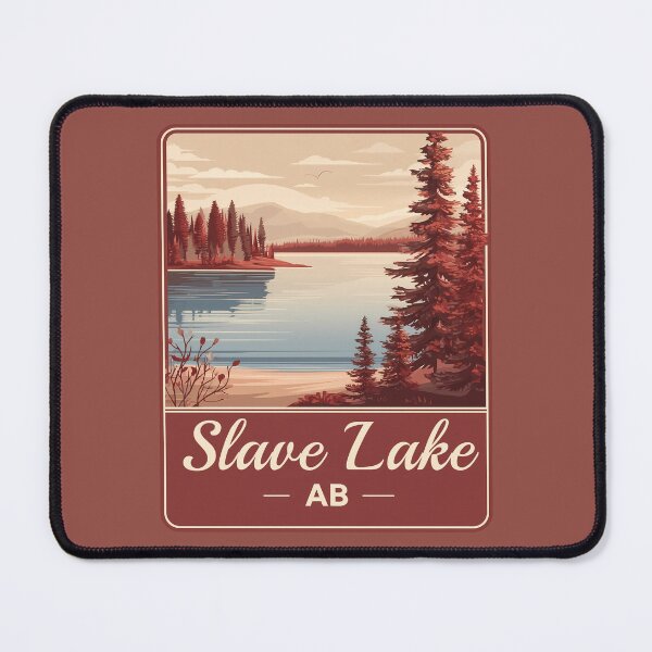 Item preview, Slave Lake Alberta Canada Travel Slave Lake AB Scenic Water & Forest Western Canada Nature Landscape Canadian Outdoors designed and sold by meganohm.