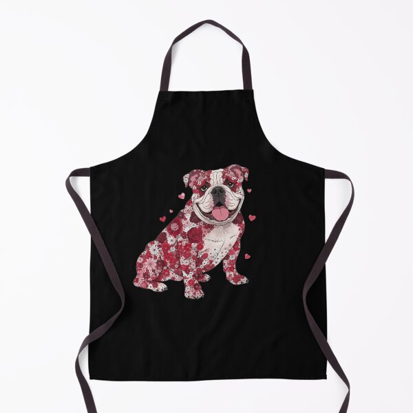 Item preview, Floral Bulldog Dog Lover Valentine's Day designed and sold by salmzouriart.
