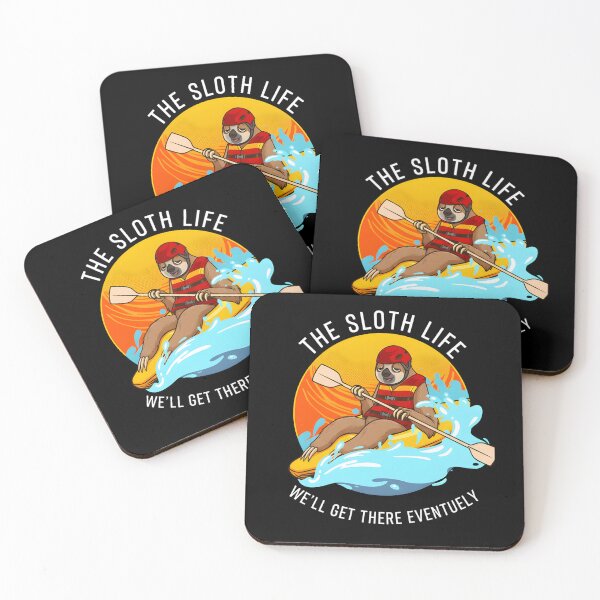 Item preview, The Sloth Life Kayaking designed and sold by Nocturnal-Vines.