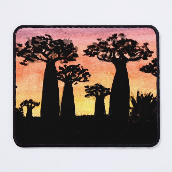 Item preview, Baobab Tree Sunset designed and sold by LonelySTORM.