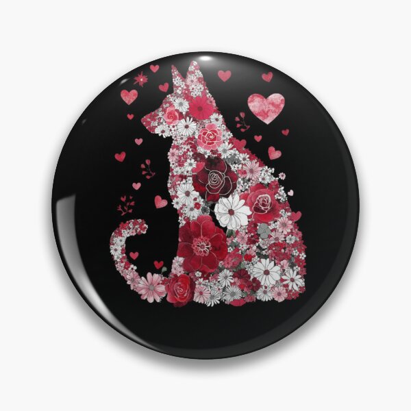 Item preview, Floral Dog Flowers Dog Lover Valentine's Day designed and sold by salmzouriart.