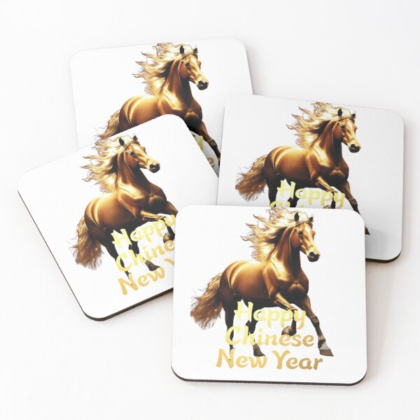 Item preview, Happy Chinese New year of the Horse 2026 designed and sold by PluffyPanda.