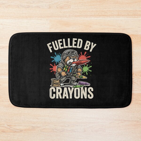 Item preview, Tactical Bulldog Crayon Humor designed and sold by Nocturnal-Vines.
