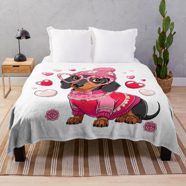 Item preview, Valentine Dachshund dog mom designed and sold by sapnaela.