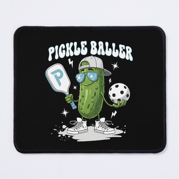 Item preview, Cool Pickleball Athlete Cartoon designed and sold by Nocturnal-Vines.