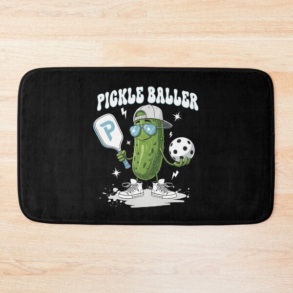 Item preview, Cool Pickleball Athlete Cartoon designed and sold by Nocturnal-Vines.