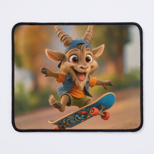 Item preview, Skater Markhor Goat designed and sold by Sillytoe.