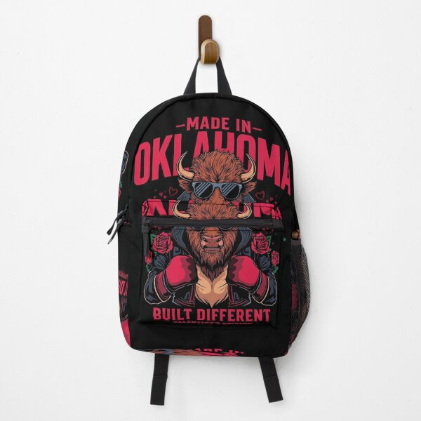 Item preview, Made in Oklahoma – Built Different | Bold Power Valentine’s Edition State Pride Design designed and sold by Built Different Designs.