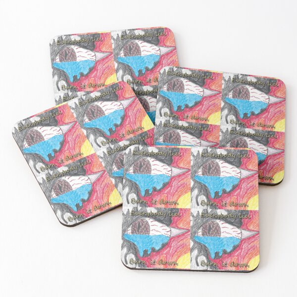 Item preview, Eye of fire, everybody lies  designed and sold by Malectrashop.