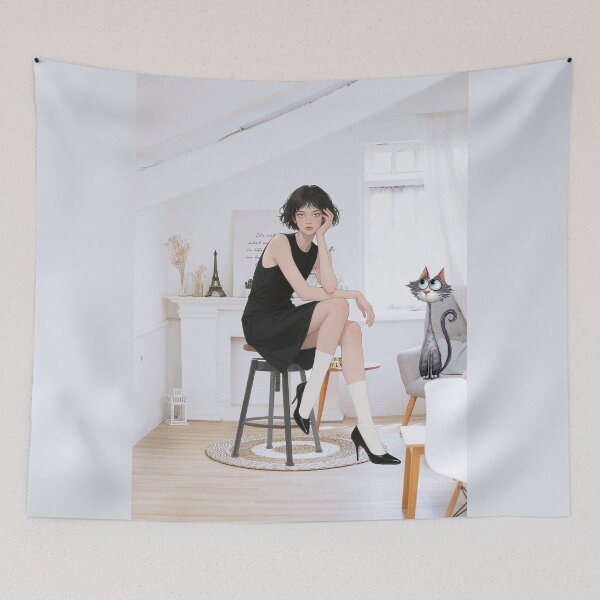 Item preview, HOW CAN SHE POSSIBLY BE BORED LIVING IN PARIS designed and sold by Tammera.
