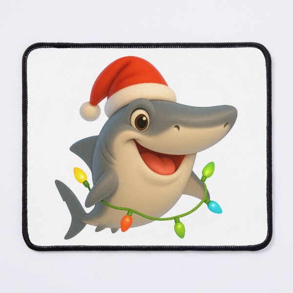 Item preview, Christmas Bull Shark designed and sold by Sillytoe.