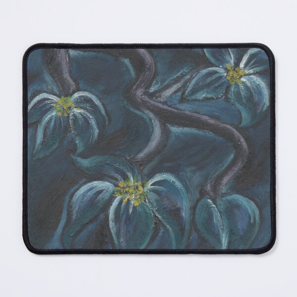 Item preview, Blue Flowers Painting designed and sold by LonelySTORM.