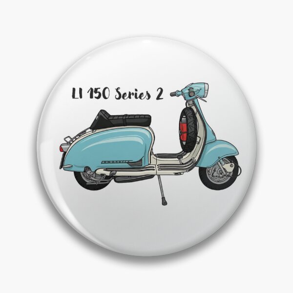 Item preview, Li 150 Series 2 Vintage Scooter Retro Scooter designed and sold by MarcWernerCGN.