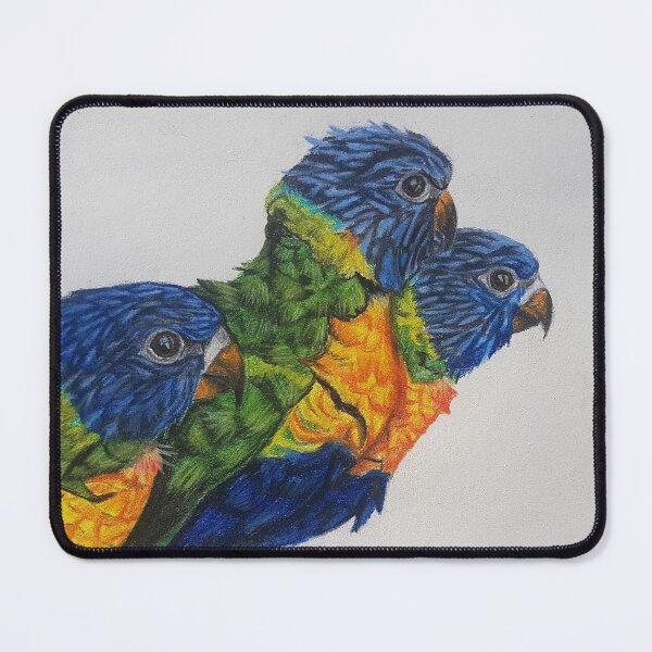 Item preview, Baby Rainbow Lorikeets designed and sold by SnowpeaSoph.