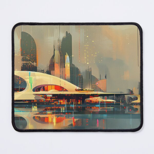 Item preview, Radiant Nexus: Futurist City Pavilion designed and sold by NeoNebulaArt.