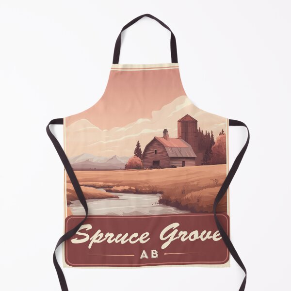 Item preview, Spruce Grove Alberta Country Road Spruce Grove AB Field & Barn Landscape Rural Canada designed and sold by meganohm.