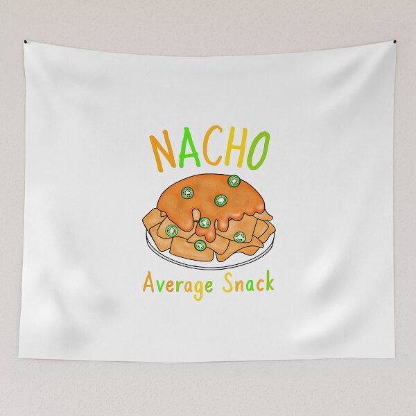 Item preview, Funny Cheese Nachos designed and sold by Sartoris Art.